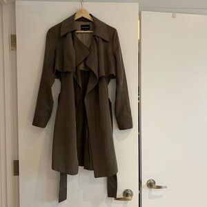 Club Monaco Drape Trench - Small
